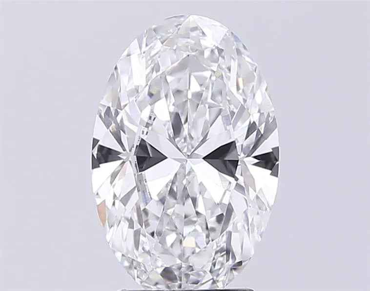 3.00ct Oval Lab Grown Diamond (Colour E, Clarity VVS2, IGI Certified)