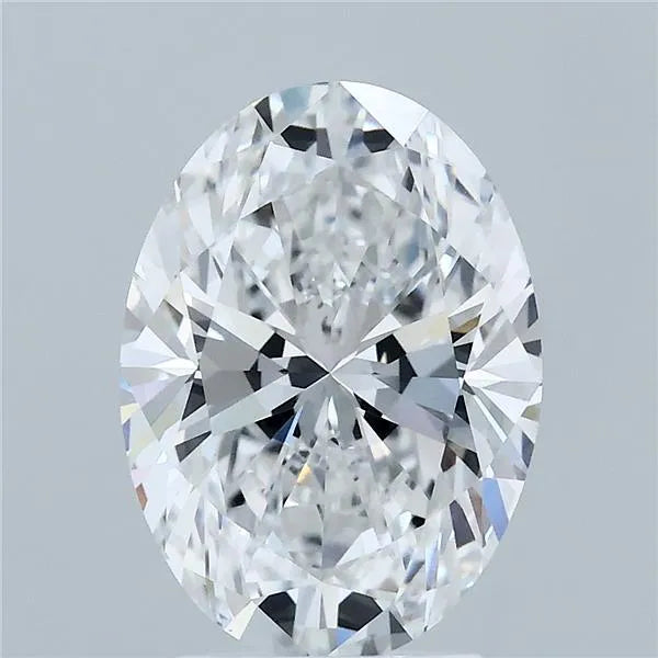 3.00ct Oval Lab Grown Diamond (Colour E, Clarity VVS2, IGI Certified)