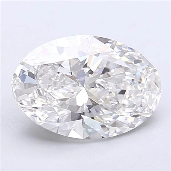 3.00ct Oval Lab Grown Diamond (Colour F, Clarity VS1, IGI Certified)