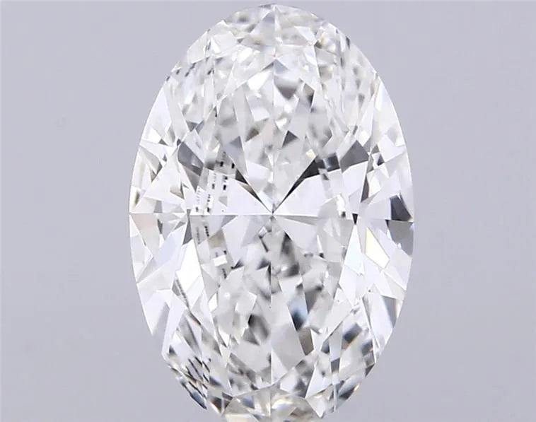 3.00ct Oval Lab Grown Diamond (Colour F, Clarity VS1, IGI Certified)