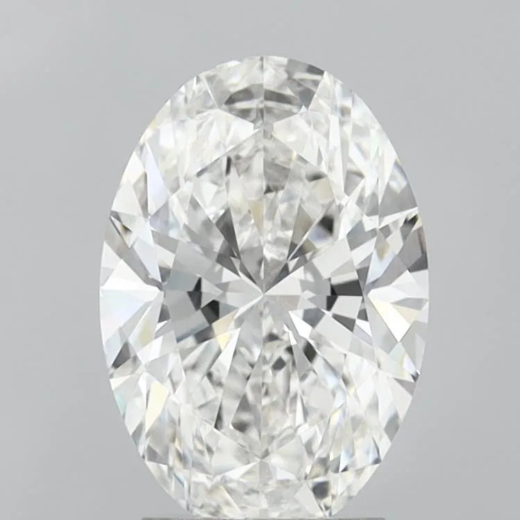 3.00ct Oval Lab Grown Diamond (Colour F, Clarity VVS2, IGI Certified)