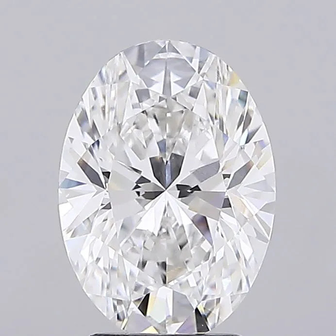 3.00ct Oval Lab Grown Diamond (Colour F, Clarity VVS2, IGI Certified)