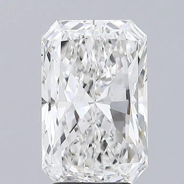 3.00ct Radiant Lab Grown Diamond (Colour F, Clarity VS2, IGI Certified)