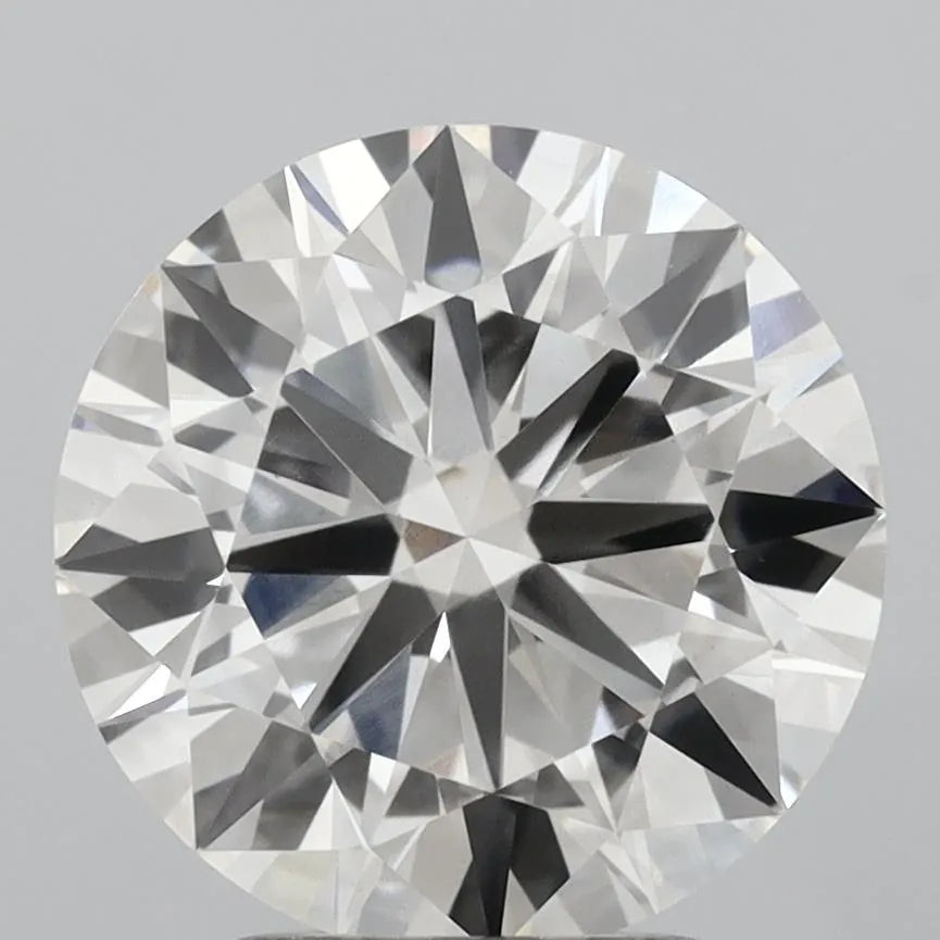 3.00ct Round Lab Grown Diamond (Colour G, Clarity VVS2, Cut ID, IGI Certified)
