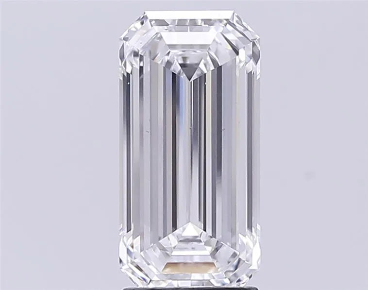 3.01ct Emerald Lab Grown Diamond (Colour D, Clarity VS1, IGI Certified)