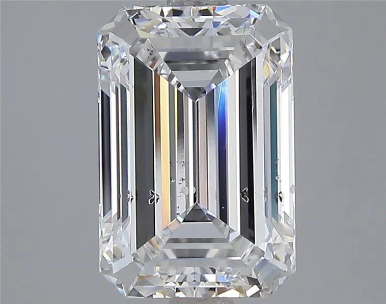 3.01ct Emerald Lab Grown Diamond (Colour E, Clarity SI1, IGI Certified)
