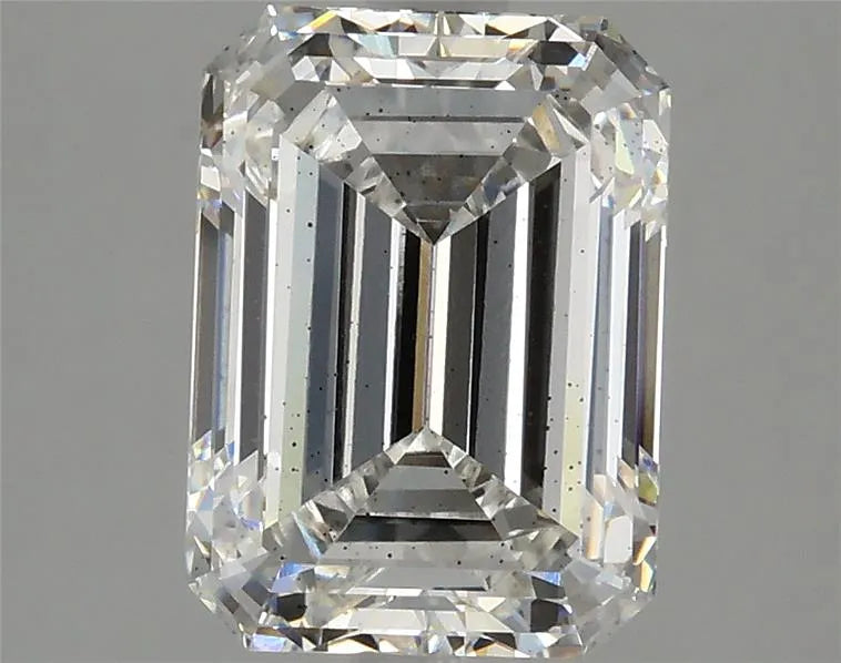 3.01ct Emerald Lab Grown Diamond (Colour F, Clarity SI1, IGI Certified)