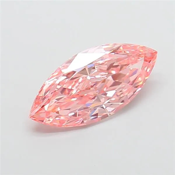 3.01ct Marquise Lab Grown Diamond (Colour Fancy Vivid Pink, Clarity VVS2, IGI Certified)