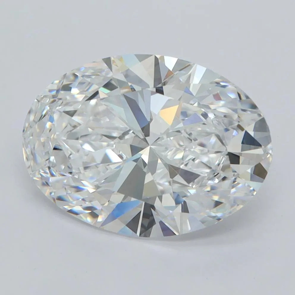 3.01ct Oval Lab Grown Diamond (Colour D, Clarity IF, IGI Certified)