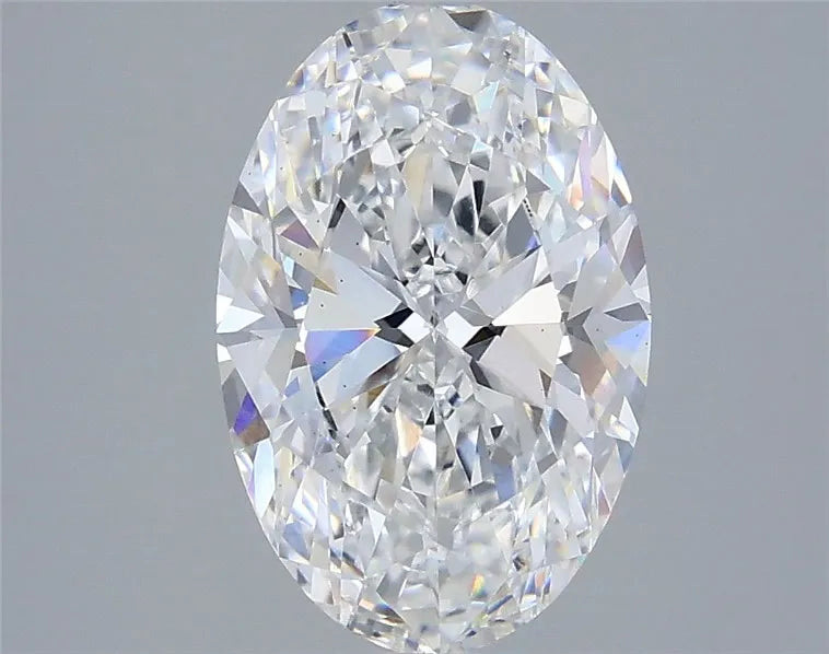 3.01ct Oval Lab Grown Diamond (Colour D, Clarity VS2, IGI Certified)
