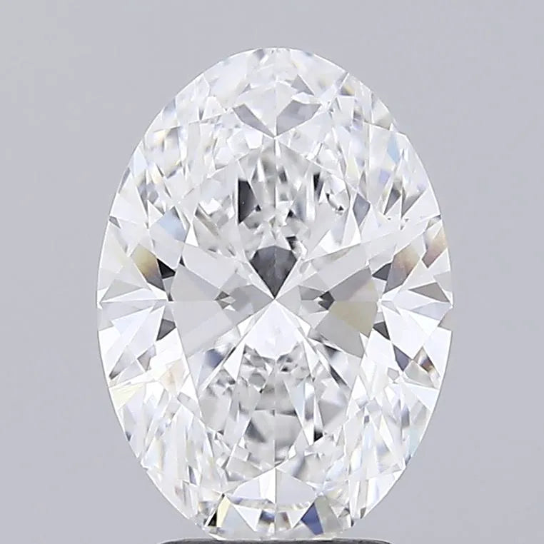 3.01ct Oval Lab Grown Diamond (Colour D, Clarity VVS1, IGI Certified)