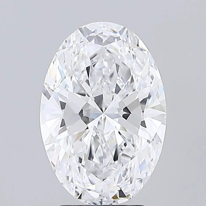 3.01ct Oval Lab Grown Diamond (Colour D, Clarity VVS1, IGI Certified)
