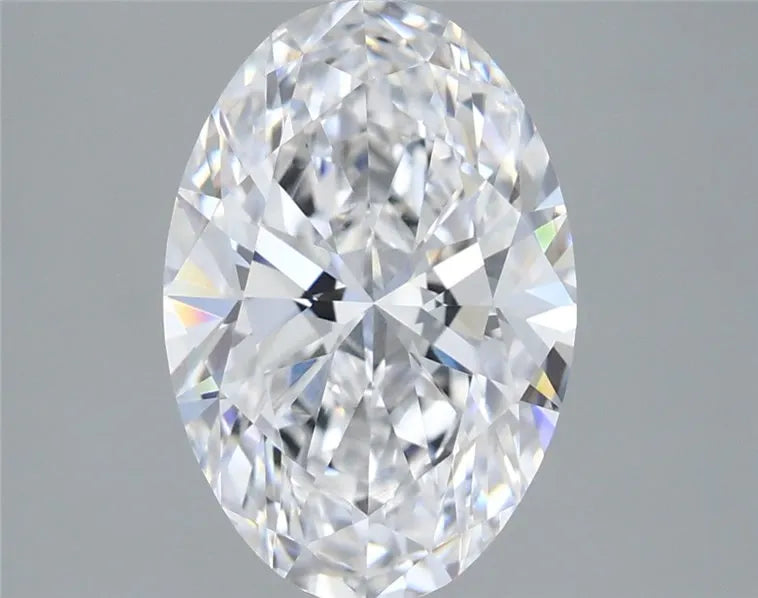 3.01ct Oval Lab Grown Diamond (Colour D, Clarity VVS1, IGI Certified)