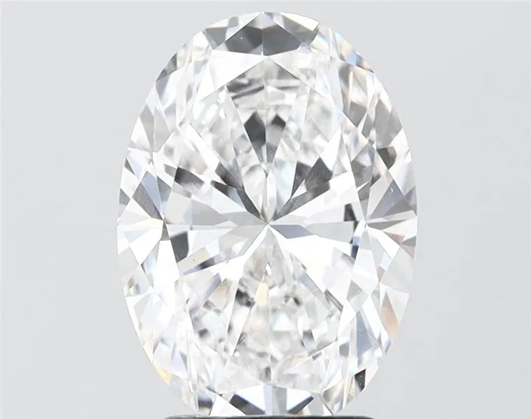 3.01ct Oval Lab Grown Diamond (Colour D, Clarity VVS2, IGI Certified)