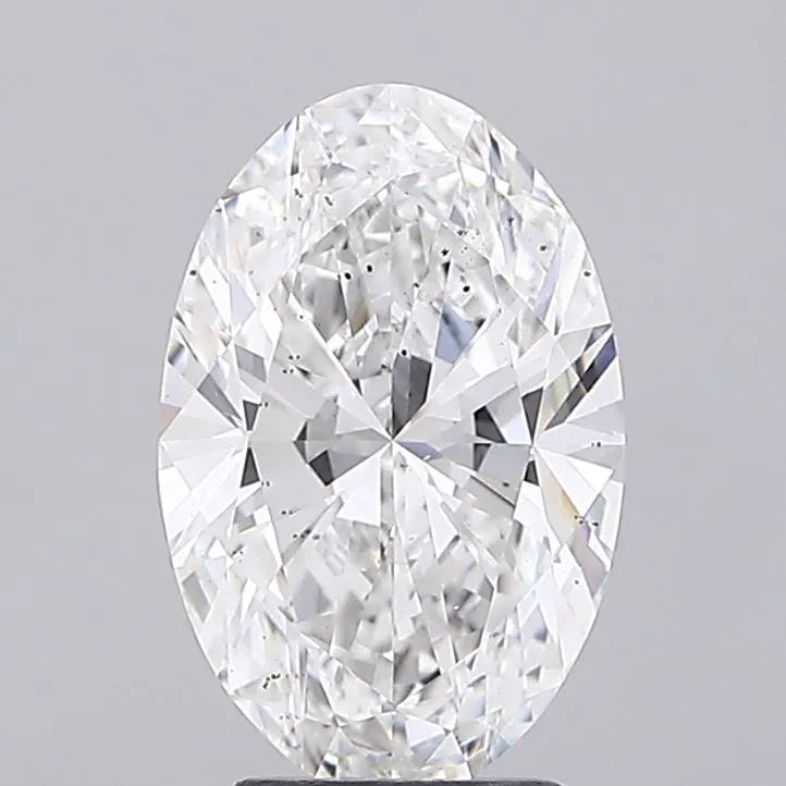 3.01ct Oval Lab Grown Diamond (Colour E, Clarity SI1, IGI Certified)