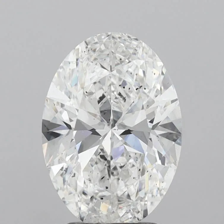 3.01ct Oval Lab Grown Diamond (Colour E, Clarity SI1, IGI Certified)