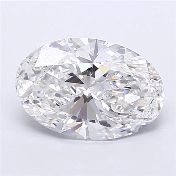 3.01ct Oval Lab Grown Diamond (Colour E, Clarity VS2, IGI Certified)