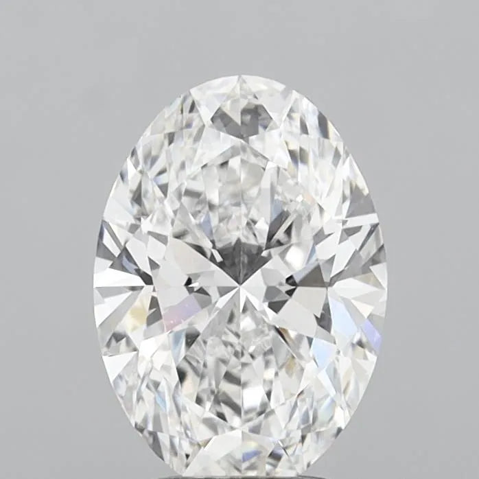 3.01ct Oval Lab Grown Diamond (Colour E, Clarity VVS2, IGI Certified)