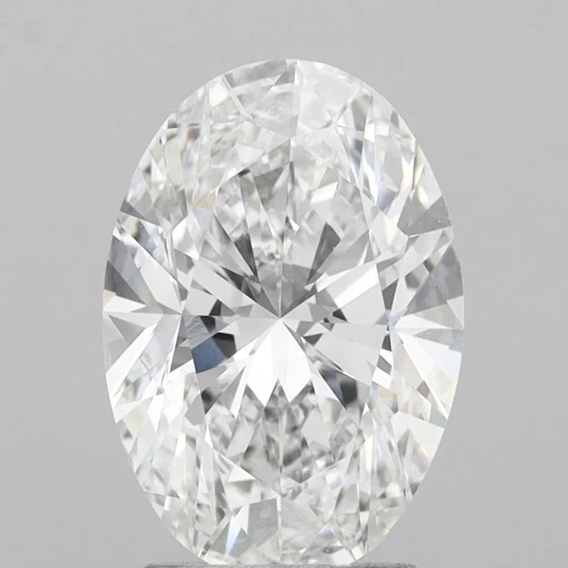 3.01ct Oval Lab Grown Diamond (Colour E, Clarity VVS2, IGI Certified)