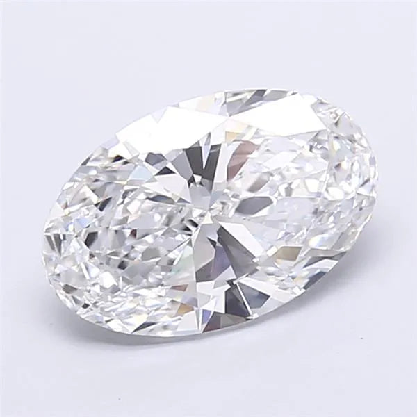 3.01ct Oval Lab Grown Diamond (Colour E, Clarity VVS2, IGI Certified)
