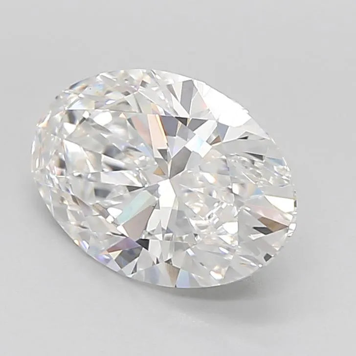 3.01ct Oval Lab Grown Diamond (Colour E, Clarity VVS2, IGI Certified)