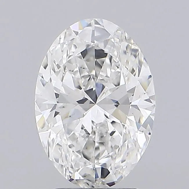 3.01ct Oval Lab Grown Diamond (Colour F, Clarity VS2, IGI Certified)