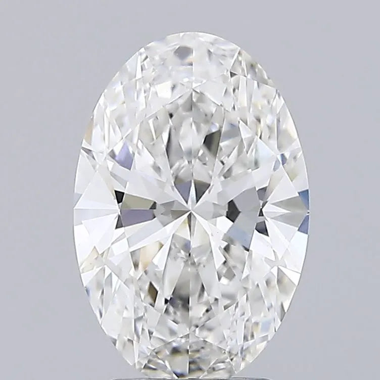 3.01ct Oval Lab Grown Diamond (Colour F, Clarity VVS2, IGI Certified)