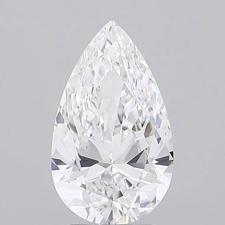 3.01ct Pear Lab Grown Diamond (Colour D, Clarity VVS2, IGI Certified)