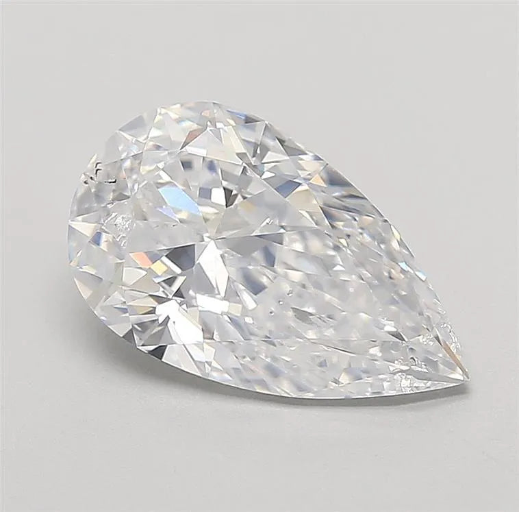 3.01ct Pear Natural Diamond (Colour D, Clarity SI2, Cut VG, IGI Certified)