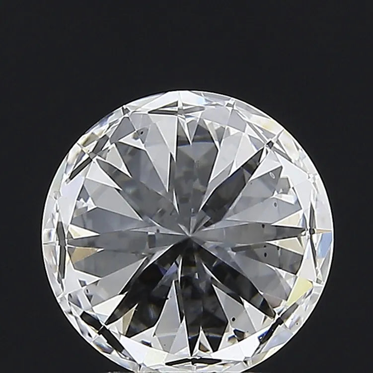 3.01ct Round Lab Grown Diamond (Colour E, Clarity SI2, Cut ID, IGI Certified)