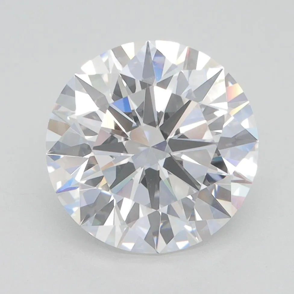 3.01ct Round Lab Grown Diamond (Colour E, Clarity VVS2, Cut EX, GIA Certified)