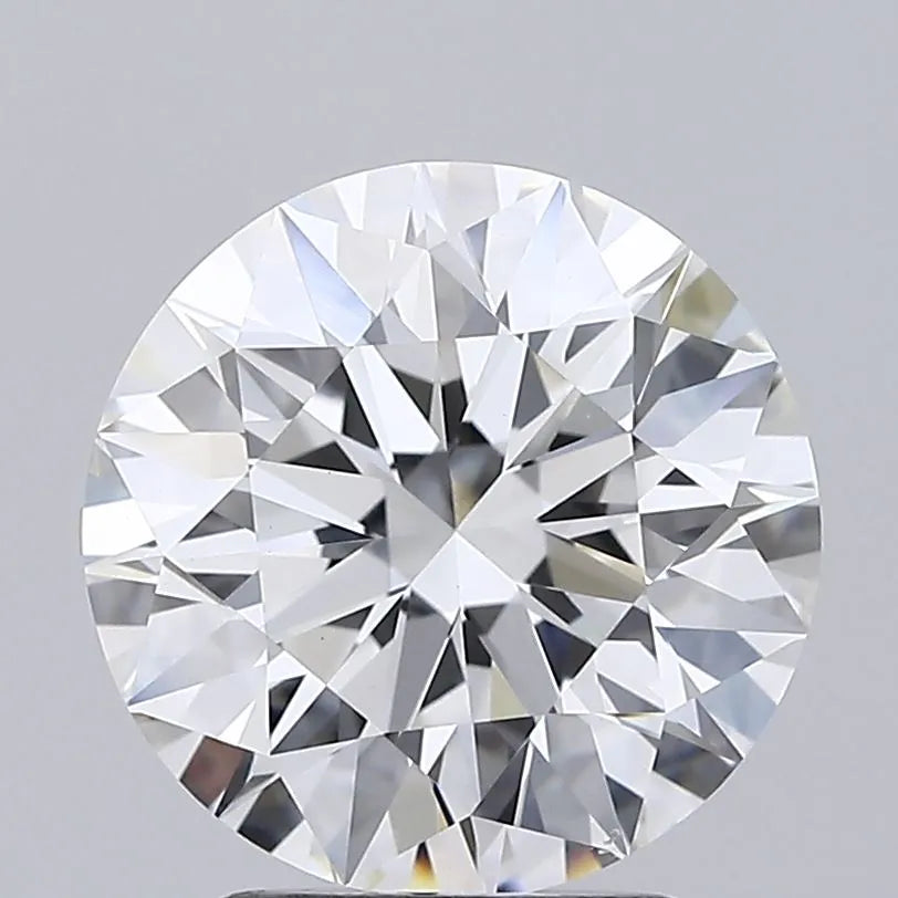 3.01ct Round Lab Grown Diamond (Colour F, Clarity VS1, Cut EX, IGI Certified)