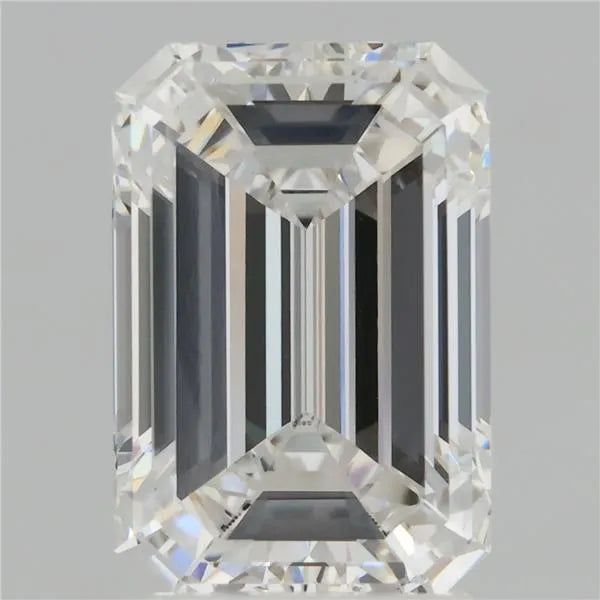 3.02ct Emerald Lab Grown Diamond (Colour F, Clarity VVS2, IGI Certified)