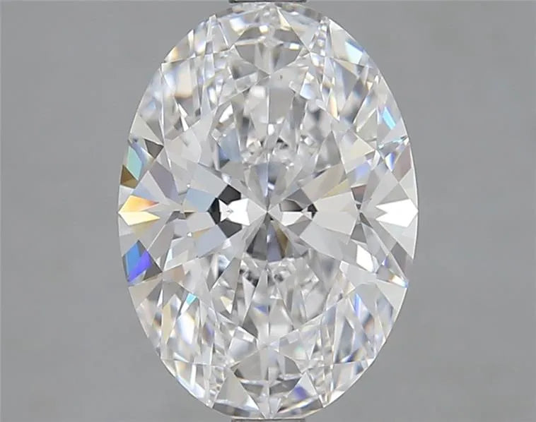 3.02ct Oval Lab Grown Diamond (Colour D, Clarity FL, Cut EX, IGI Certified)
