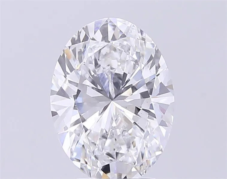 3.02ct Oval Lab Grown Diamond (Colour D, Clarity VS1, IGI Certified)