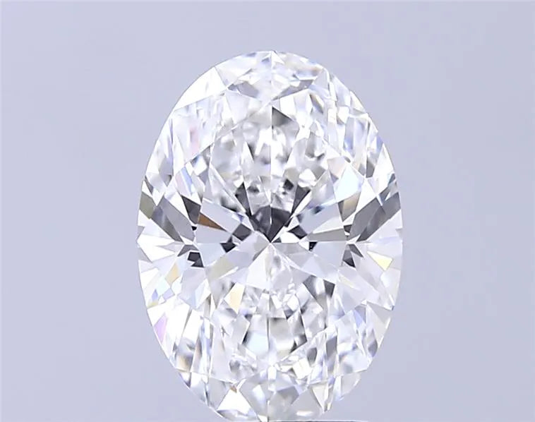 3.02ct Oval Lab Grown Diamond (Colour D, Clarity VVS1, IGI Certified)