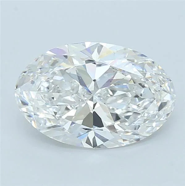 3.02ct Oval Lab Grown Diamond (Colour E, Clarity VS2, IGI Certified)