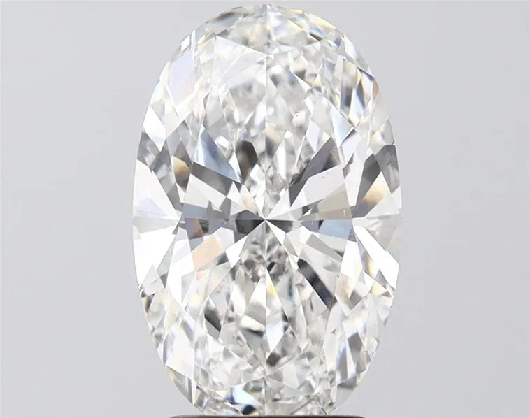 3.02ct Oval Lab Grown Diamond (Colour E, Clarity VS2, IGI Certified)
