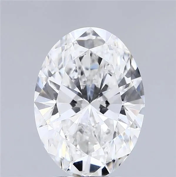 3.02ct Oval Lab Grown Diamond (Colour E, Clarity VVS1, IGI Certified)