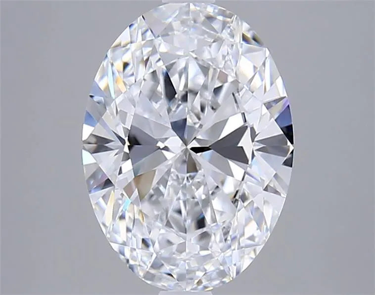 3.02ct Oval Lab Grown Diamond (Colour E, Clarity VVS1, IGI Certified)