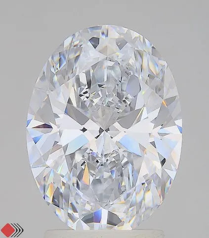3.02ct Oval Lab Grown Diamond (Colour E, Clarity VVS1, IGI Certified)