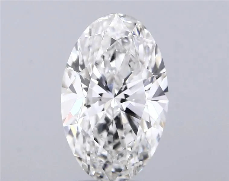 3.02ct Oval Lab Grown Diamond (Colour F, Clarity VVS2, IGI Certified)