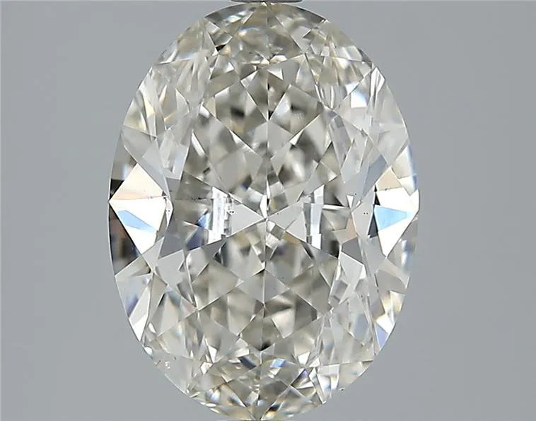 3.02ct Oval Lab Grown Diamond (Colour I, Clarity VS2, IGI Certified)