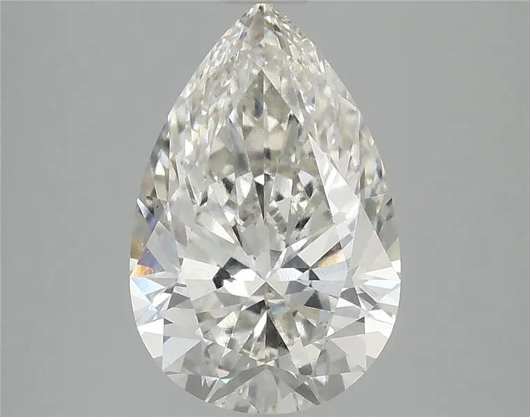 3.02ct Pear Lab Grown Diamond (Colour H, Clarity VS2, IGI Certified)