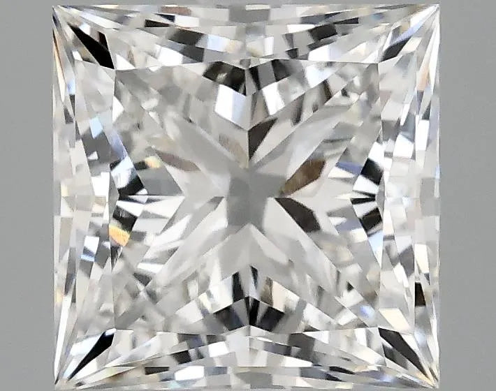 3.02ct Princess Lab Grown Diamond (Colour F, Clarity VVS1, IGI Certified)