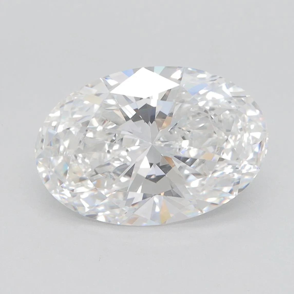 3.03ct Oval Lab Grown Diamond (Colour E, Clarity VVS1, GIA Certified)