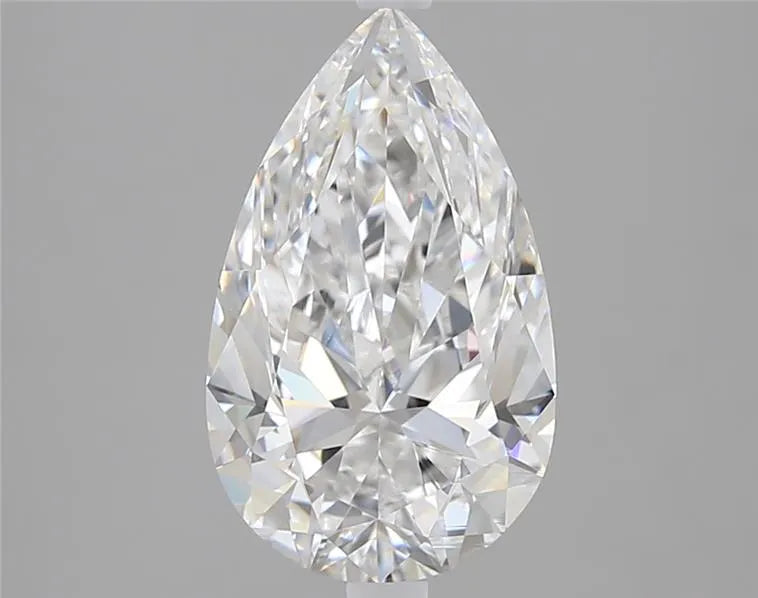 3.03ct Pear Lab Grown Diamond (Colour D, Clarity VVS2, IGI Certified)