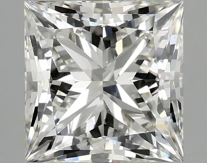 3.03ct Princess Lab Grown Diamond (Colour H, Clarity VVS2, IGI Certified)