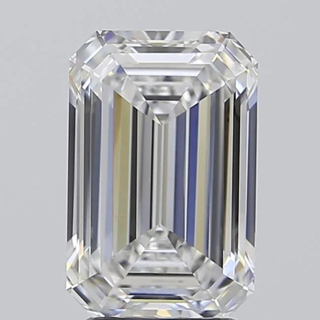 3.04ct Emerald Lab Grown Diamond (Colour E, Clarity VVS2, IGI Certified)