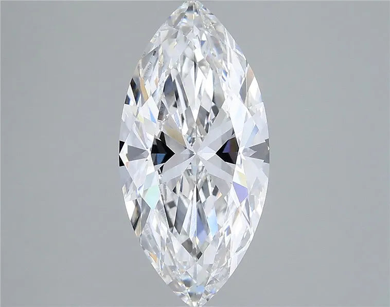 3.04ct Marquise Lab Grown Diamond (Colour E, Clarity IF, IGI Certified)